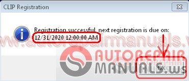 Renault CLiP Registration Step 5 2