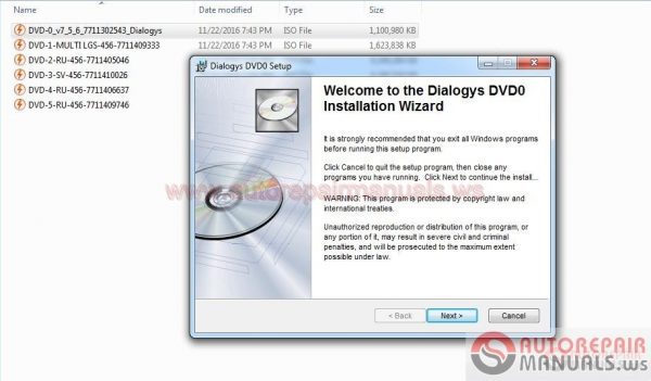 Renault Dialogys v459 012017 Full Spare Parts and Manuals4