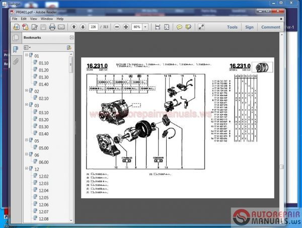 Renault Dialogys v465 072017 Full Spare Parts and Manuals8
