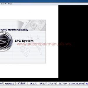 SsangYong EPC 022013 Full Instruction3