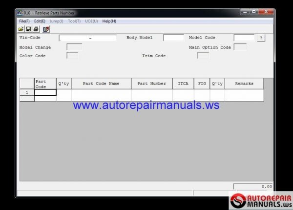 Subaru EPC EUR GEN LHD RHD 012018 Full Instruction5