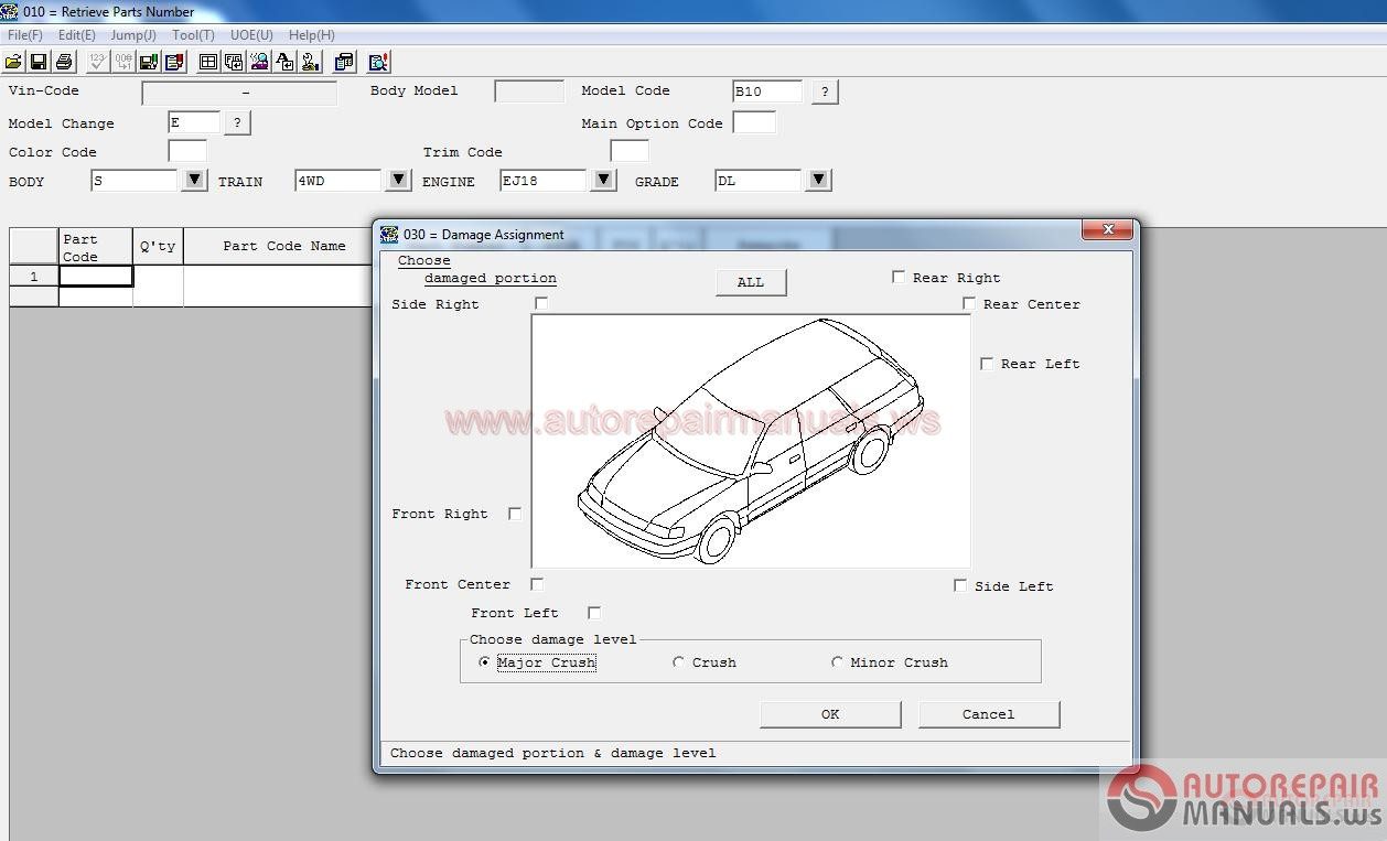 Subaru EPC EUR GEN LHD RHD 052017 Full Instruction6