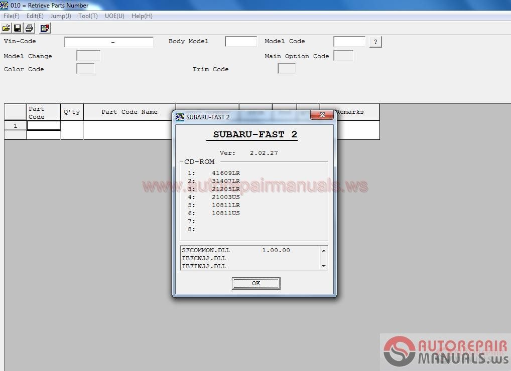 Subaru EPC USA 032017 Full Instruction5