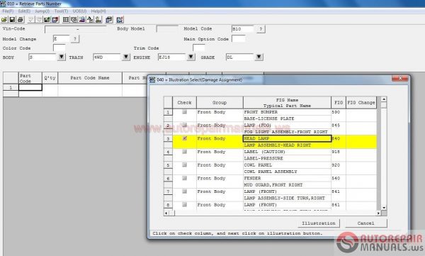 Subaru EPC USA 032017 Full Instruction7