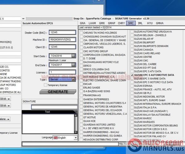 Suzuki Worldwide Automotive EPC5 032013 Full Instruction6
