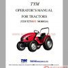TYM Full Set Parts Manuals Operator Manuals DVD4