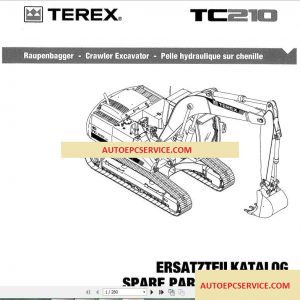 Terex Full Set Shop Manual Operator Manual Parts Manuals Schematic 2 1