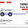 Terex Articulated Truck Full Set Manual DVD10