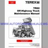 Terex Articulated Truck Full Set Manual DVD3