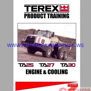 Terex Articulated Truck Full Set Manual DVD7