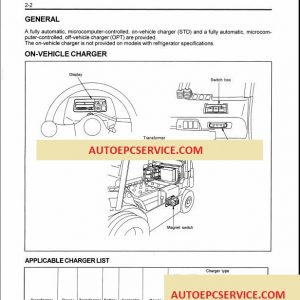Toyota Electric Powered Forlift 7FB10 30 Series and 7FBJ35 3 1