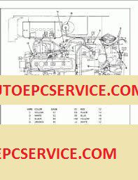 Toyota Forklift Equipments Wiring Diagram CD 2 1