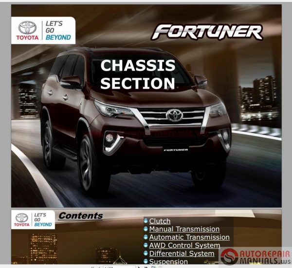 Toyota FORTUNER 2017 Service Training5 1