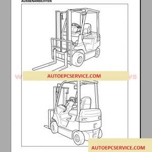 Toyota Forklift Industrial Equipment Repair Manual6 1