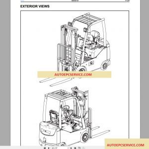 Toyota Industrial Equipment 8 Series Repair Manuals3 1