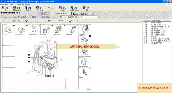 Toyota Industrial Equipment EPC v176 1220124 1