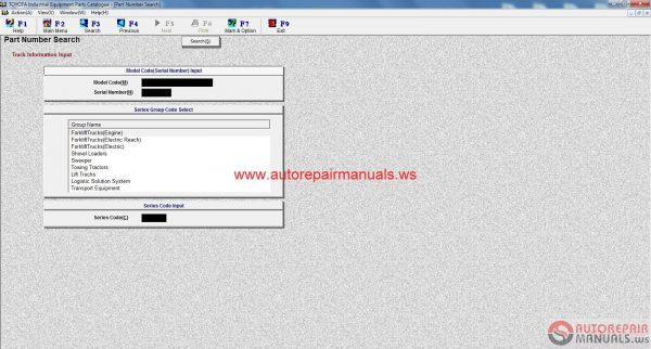 Toyota Industrial Equipment EPC v192 0520154