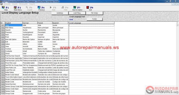Toyota Industrial Equipment EPC v194 092015 9