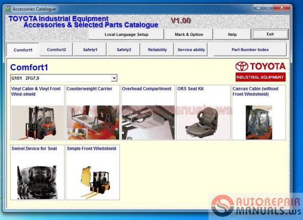 Toyota Industrial Equipment EPC v196 012016 Full Instruction Serial12