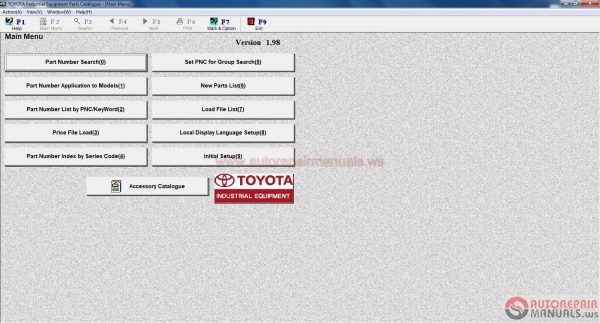Toyota Industrial Equipment EPC v198 022017 Full Instruction Serial4cJNOK