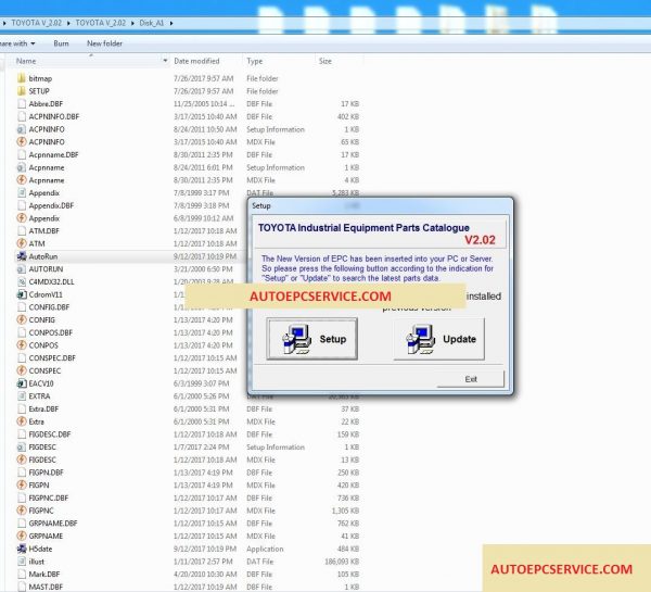 Toyota Industrial Equipment EPC v202 072017 Full Instruction Serial1
