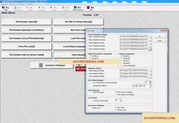 Toyota Industrial Equipment EPC v202 072017 Full Instruction Serial5 1