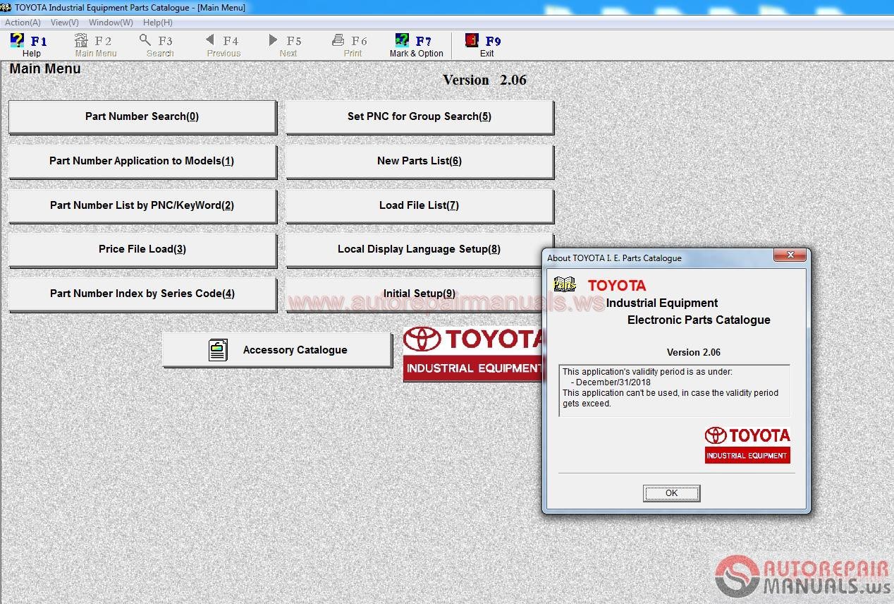 Toyota Industrial Equipment EPC v2.06 [10.2017] How To Install Setting ...