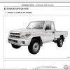 Toyota Landcruiser 1984 2016 70 series GISC2