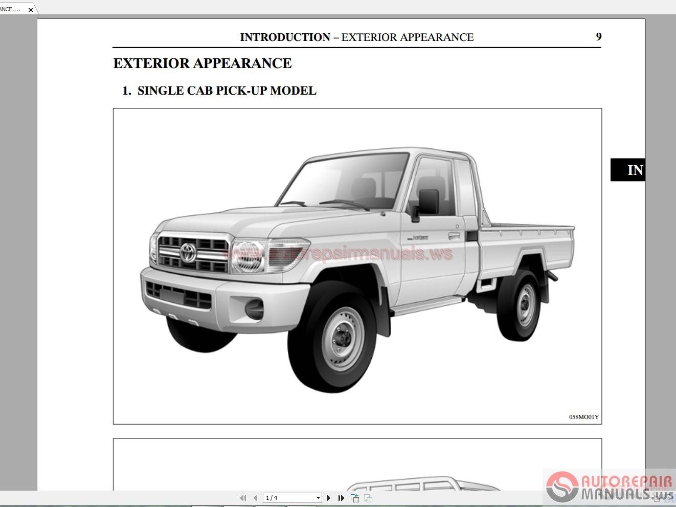 Toyota Landcruiser 1984 2016 70 series GISC2