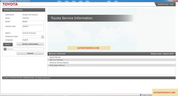 Toyota Prius GISC 082016 Workshop Manual1 1