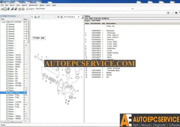 VALTRA Epsilon Agricultural tractors 052011 Full Keys6 2