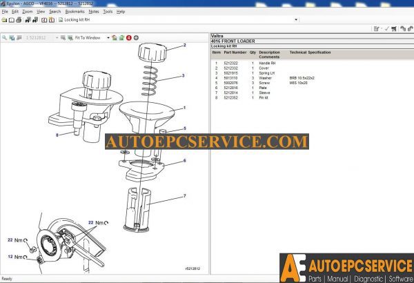VALTRA Epsilon EU Agricultural tractors 012016 Full Keys8