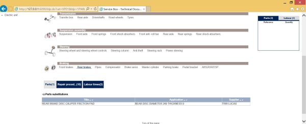 VMware Peugeot Service Box SEDRE 11.2013 Spare Parts Catalog Service Schematic Information 16