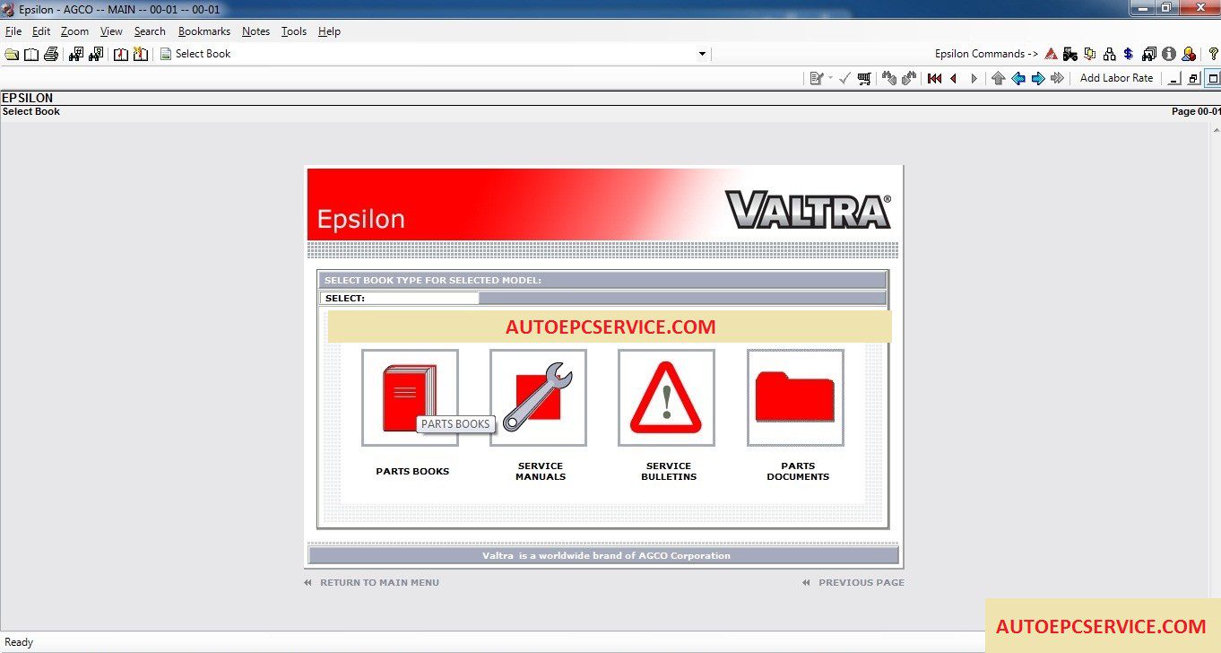 Valtra NA Parts Catalog 052018 Full Instruction1