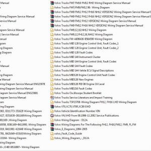 Volvo Truck All Models Full Manuals DVD 4