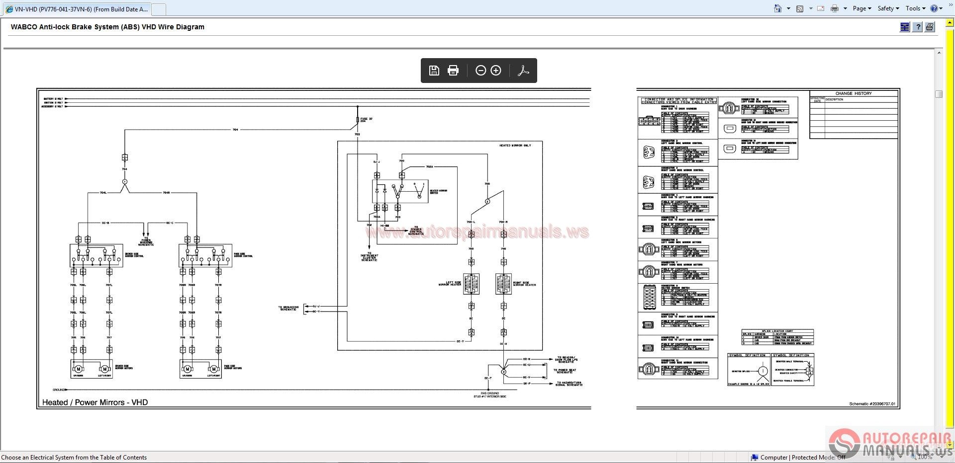 Volvo Truck EWD Electrical Wiring Documentation Updated 0420166