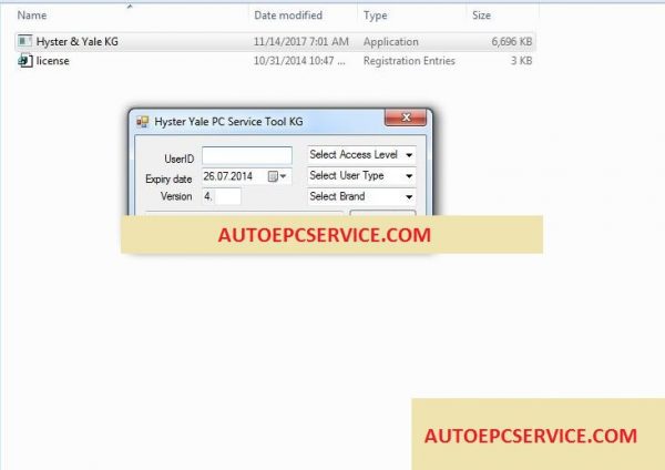 Yale PC Service Tool 489 2016Full Instruction3 1