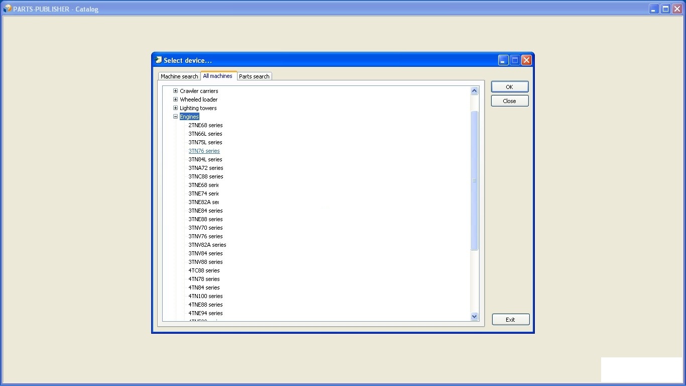 Yanmar Excavator EPC 11.2009 Spare Parts Catalog 3