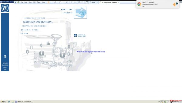 ZF Automotive 2013 05 VM Part List1