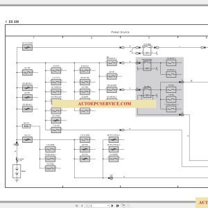 LEXUS ES350 2016 2018 Electrical Wiring Diagram 2