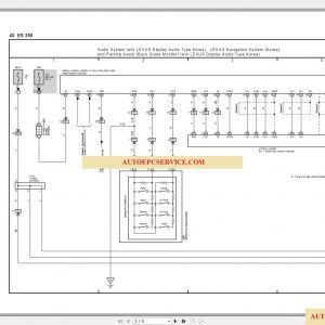 LEXUS ES350 2016 2018 Electrical Wiring Diagram 4 2