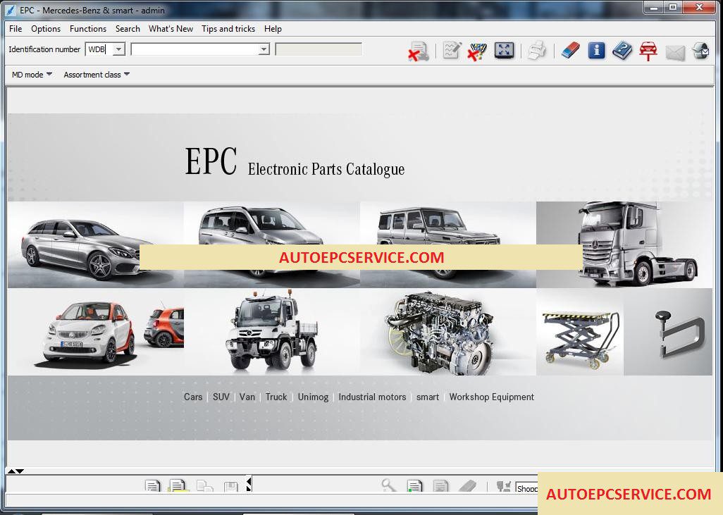 Mercedes EPC WIS 072018 Full VM4