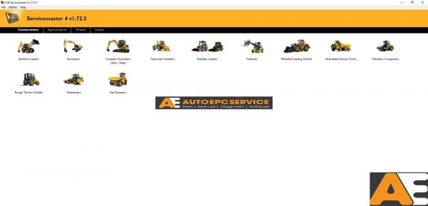 JCB Service Master 4 v1722 082018 Diagnostic Full2