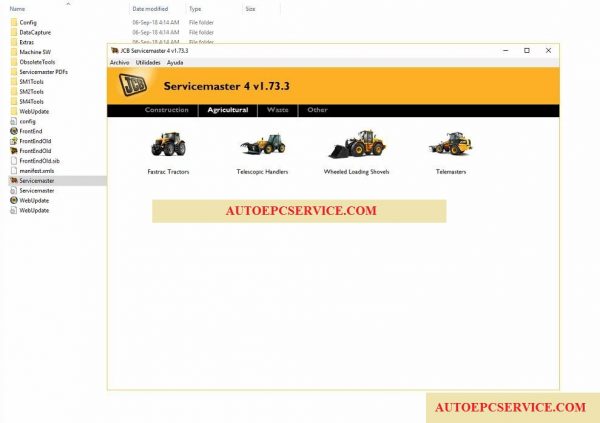 JCB Service Master 4 v1733 092018 Diagnostic Full3