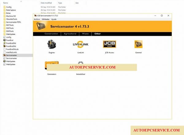 JCB Service Master 4 v1733 092018 Diagnostic Full5