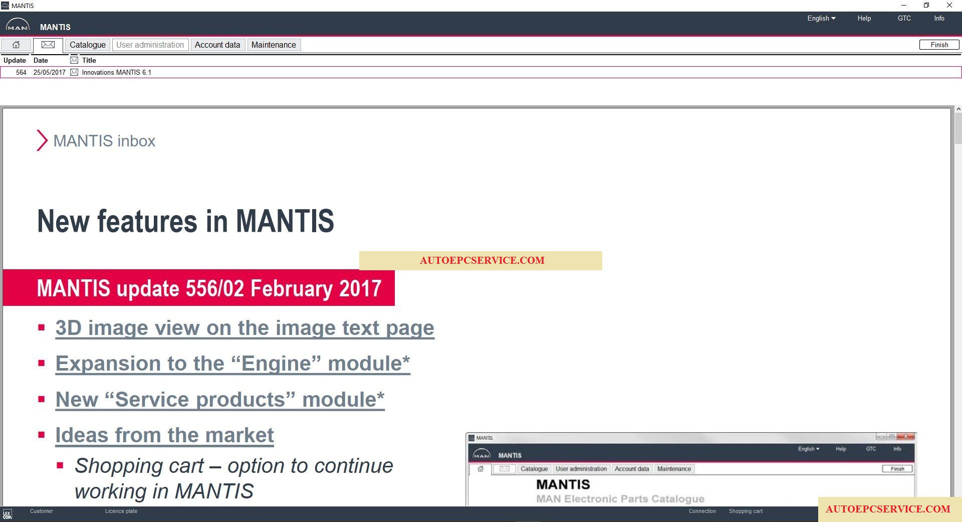 MAN MANTIS 590 0720183 1