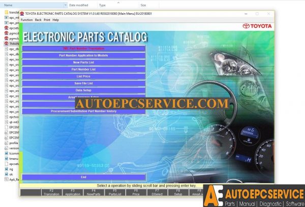 Toyota Lexus EPC ALL REGIONS 082018 Full Instruction2