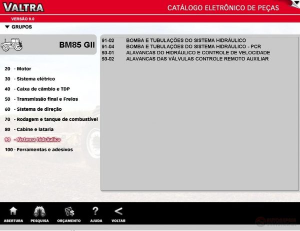 VALTRA 012009 Parts Catalog EPC6