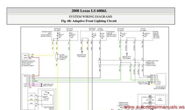 10 Oct 21 Lexus LS600hL 2008 Workshop Manual 1