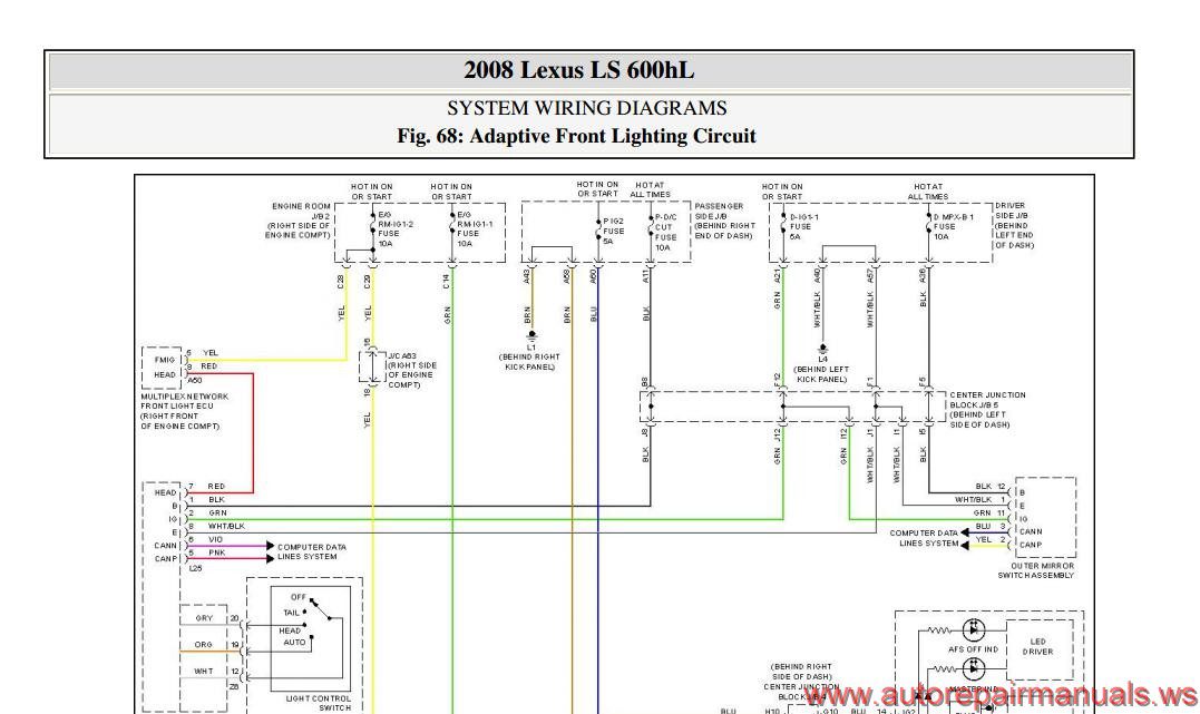 10 Oct 21 Lexus LS600hL 2008 Workshop Manual 1